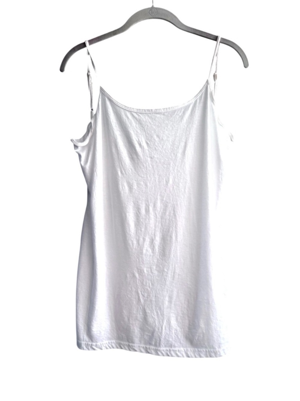 Sonoma Relaxed Fit Camisole Cotton Blend Pure White Size S